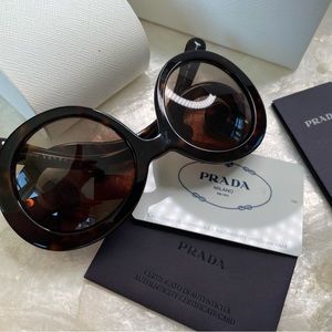 PRADA Brown Havana 27S Sunglasses